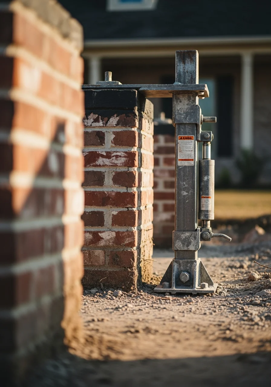 Close-up of a homeowner and service professional shaking hands in front of a Lafayette property.